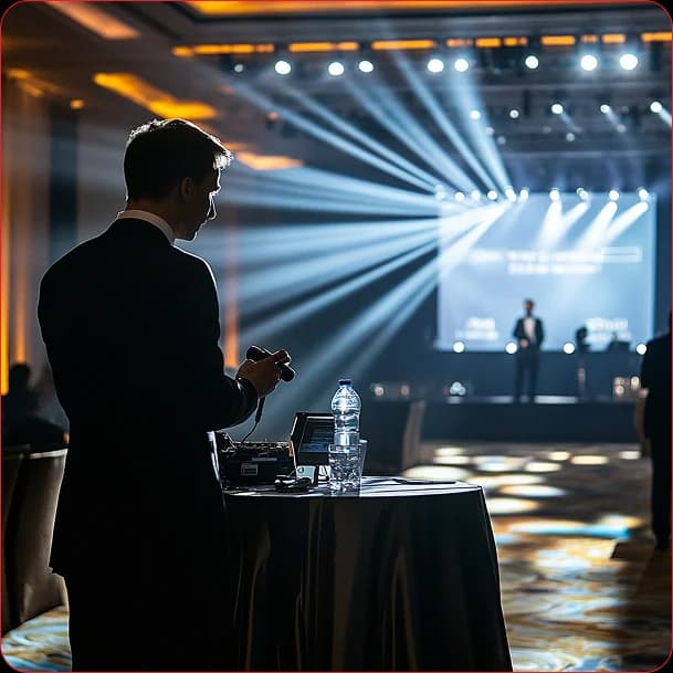 Built for Flexibility and Impact service visual from Goocast event coverage solutions