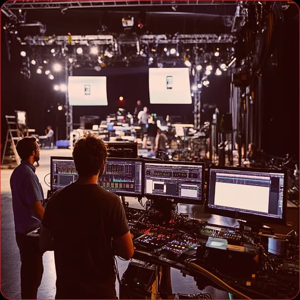 Real-Time Video Switching & Live Production service visual from Goocast event coverage solutions