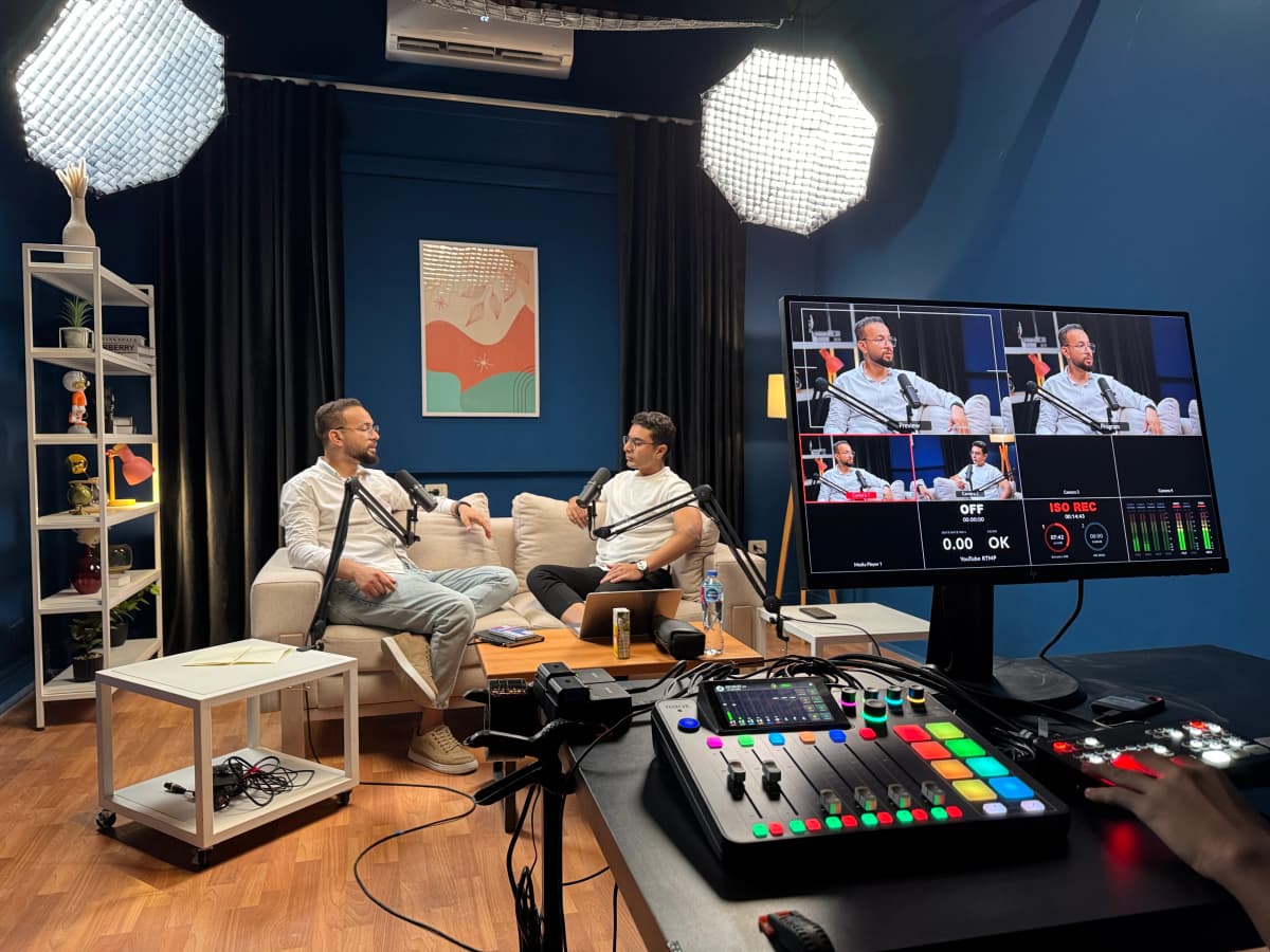 Studio Setup & Support visual used in Goocast service overview section