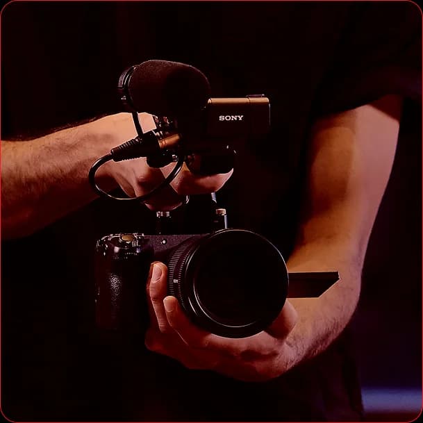 Equipment: Sony FX30 Cinema Cameras used in Goocast studio production